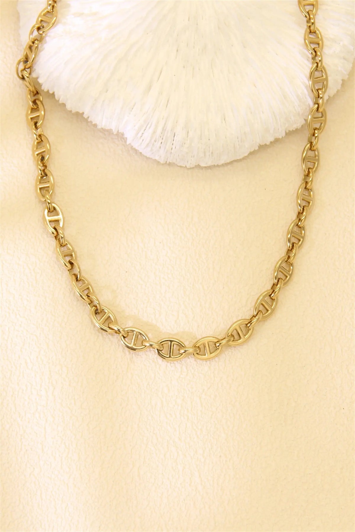 Marine schakelketting – Elegante ketting in maritieme stijl |Beautiva Boutique
