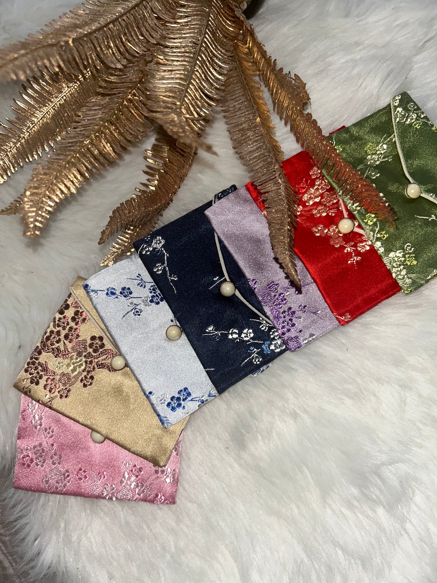 Sieraden zakje Chineze stijl in verschillende kleuren assessoires |Beautiva Boutique