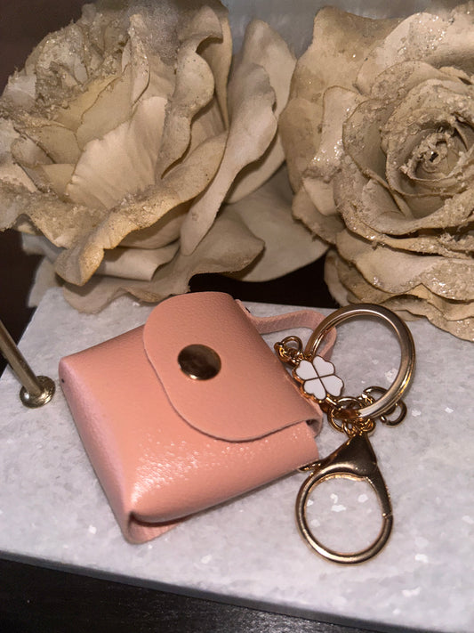 Sleutel Tas Hanger met Roze Sieradentasje accessoires |Beautiva Boutique