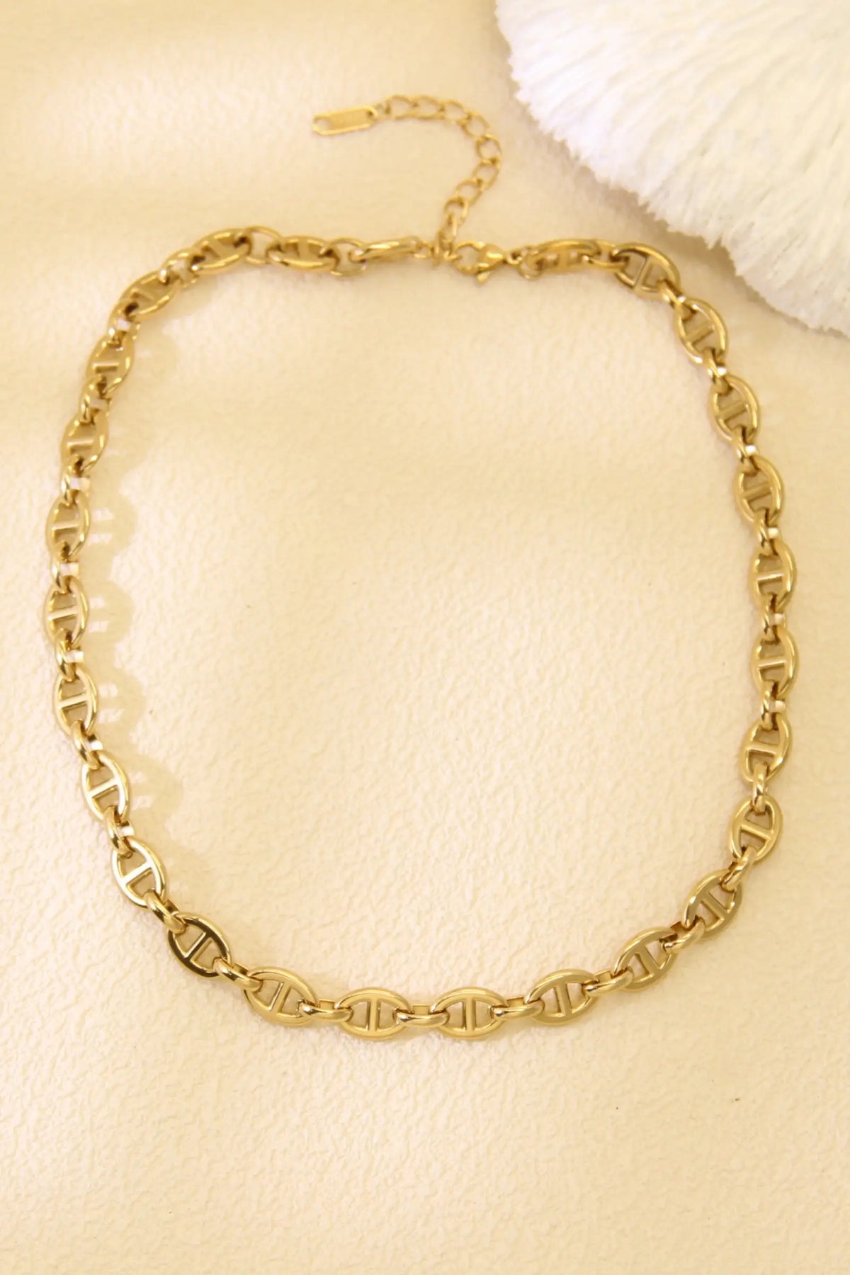 Marine schakelketting – Elegante ketting in maritieme stijl |Beautiva Boutique