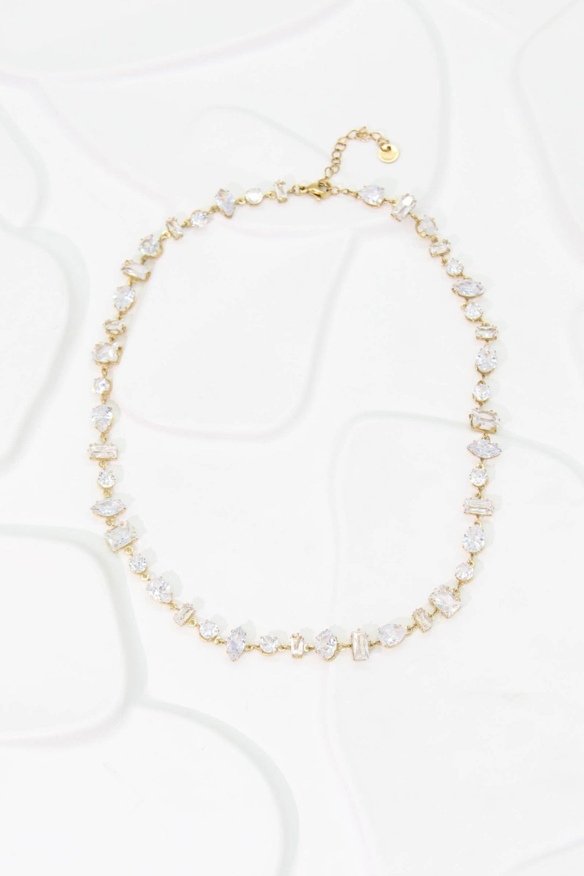 Prestige strassketting van roestvrij staal – een uitzonderlijke glans: |Beautiva Boutique