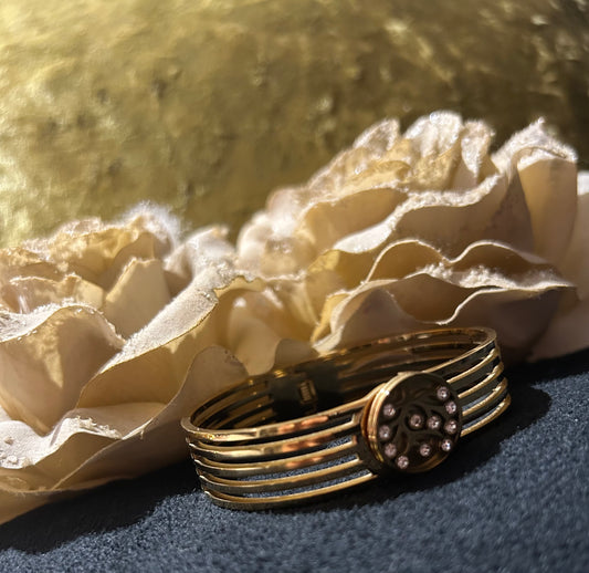 18K vergulde RVS Armband, Tree of Life Luxe Bangle|Beautiva Boutique