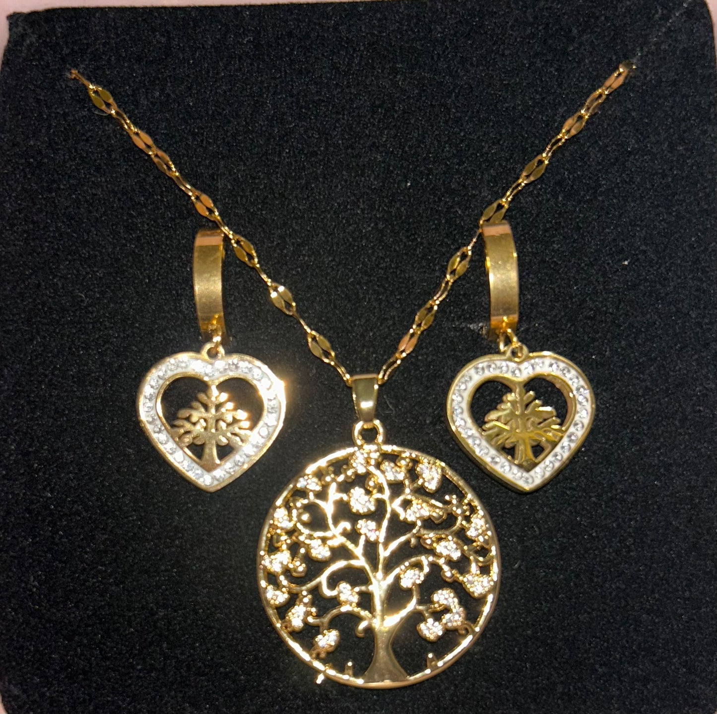 Tree of Life sieradenSet,  RVS |Beautiva Boutique