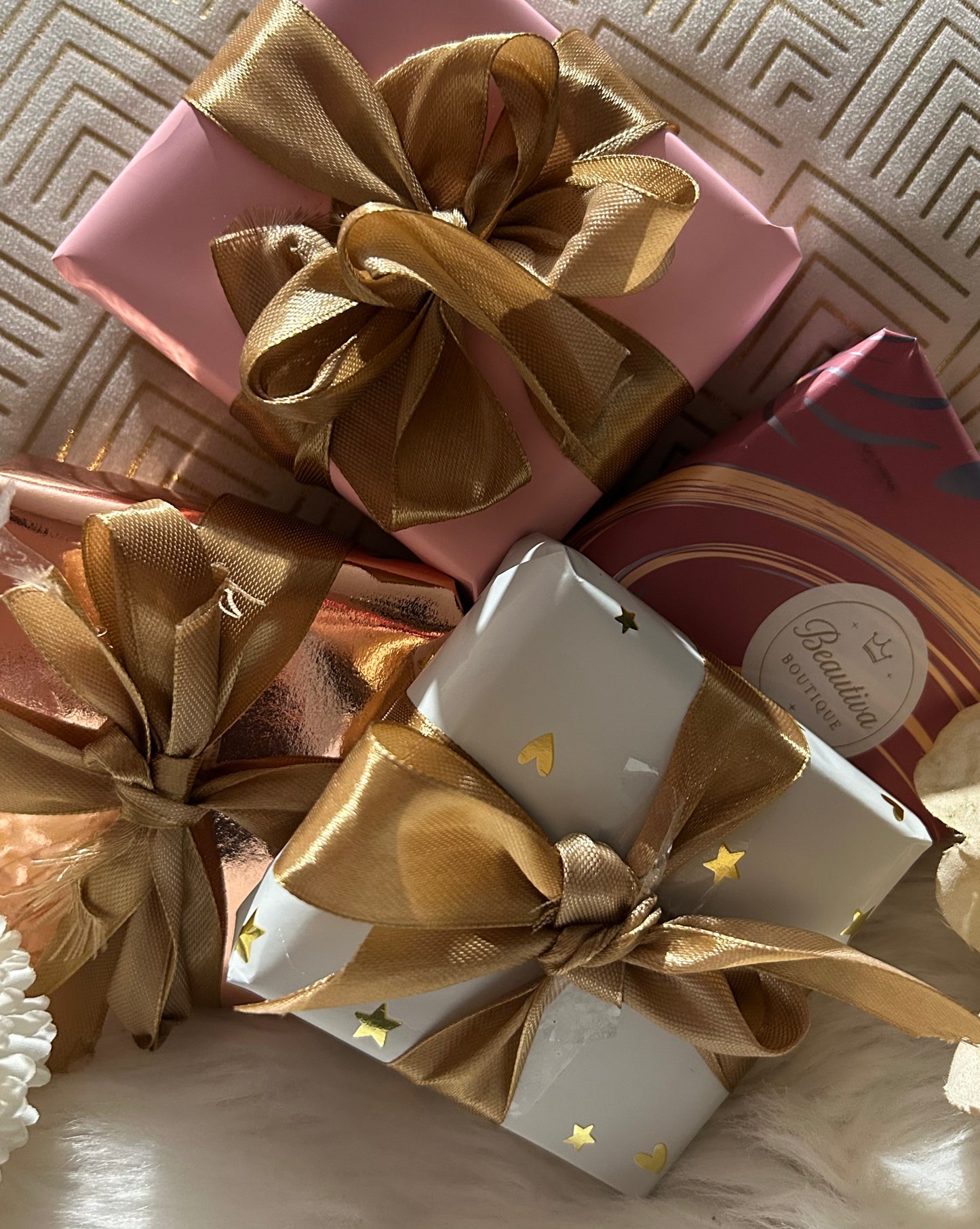 Laat het als Cadeau inpakken met luxe lint,voor  oorbellen, ringen, kettingen, armband, accessoires|Beautiva Boutique