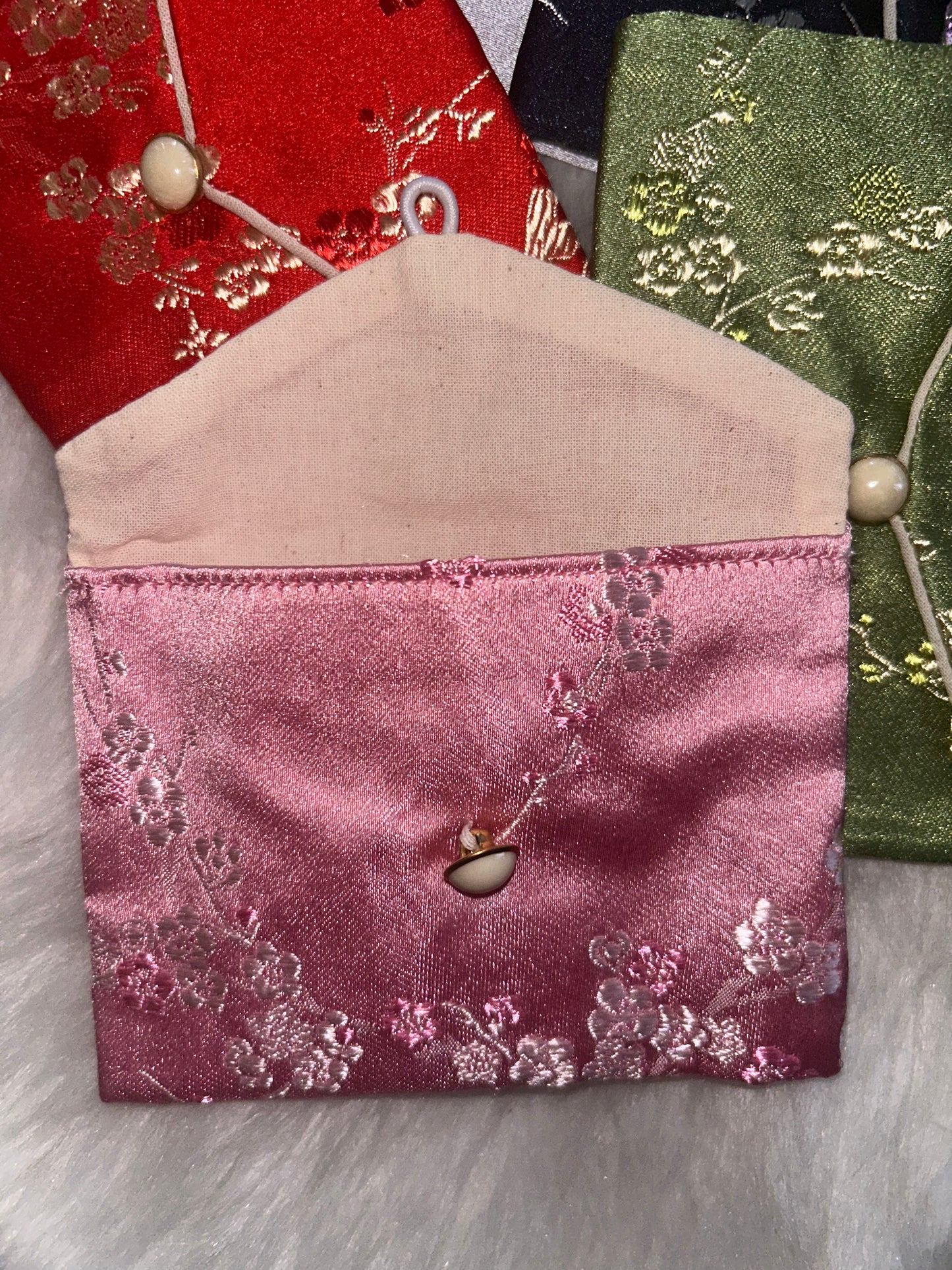 Sieraden zakje Chineze stijl in verschillende kleuren assessoires |Beautiva Boutique