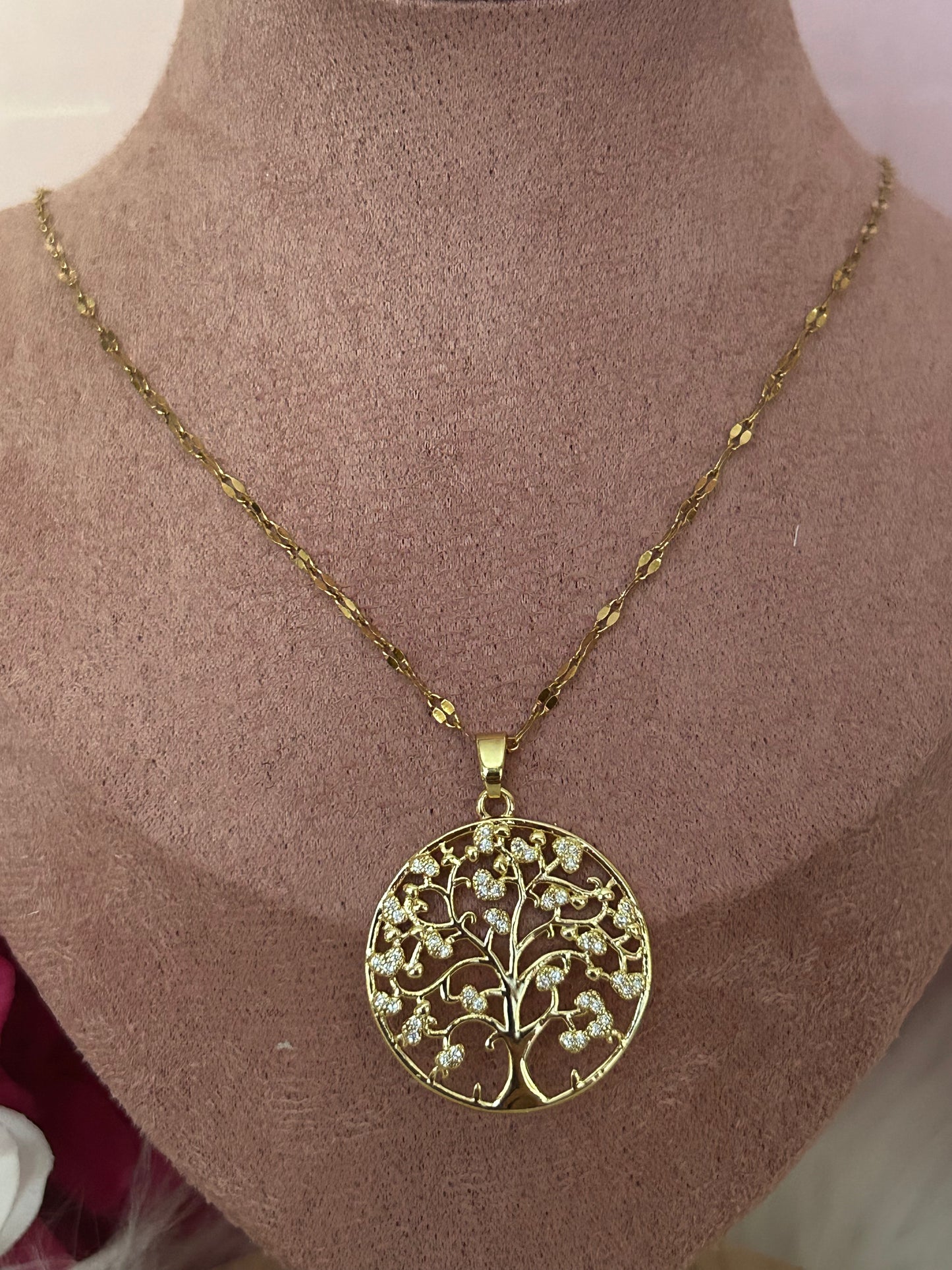 RVS Ketting Tree of Life | Beautiva Boutique