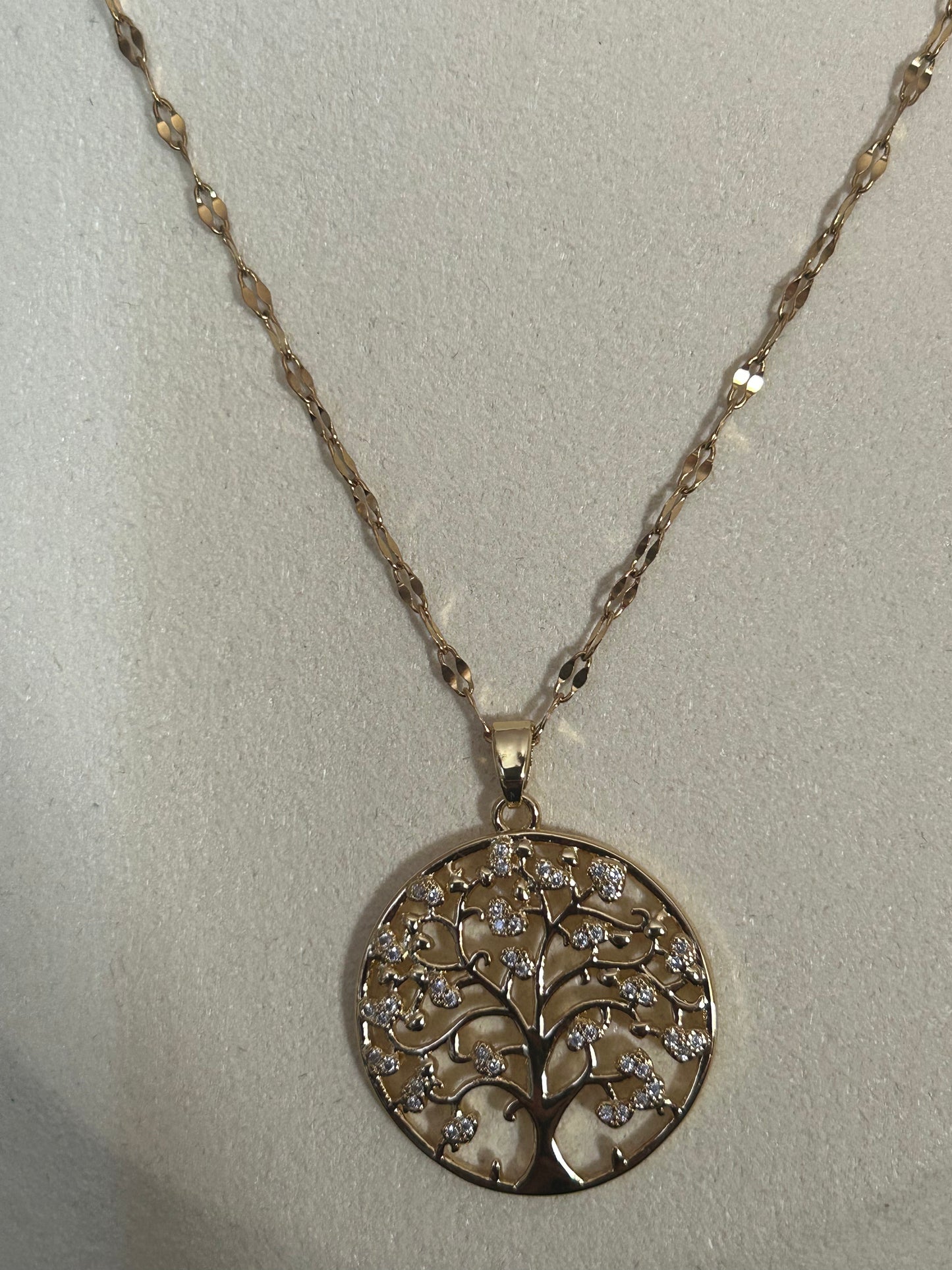 RVS Ketting Tree of Life | Beautiva Boutique