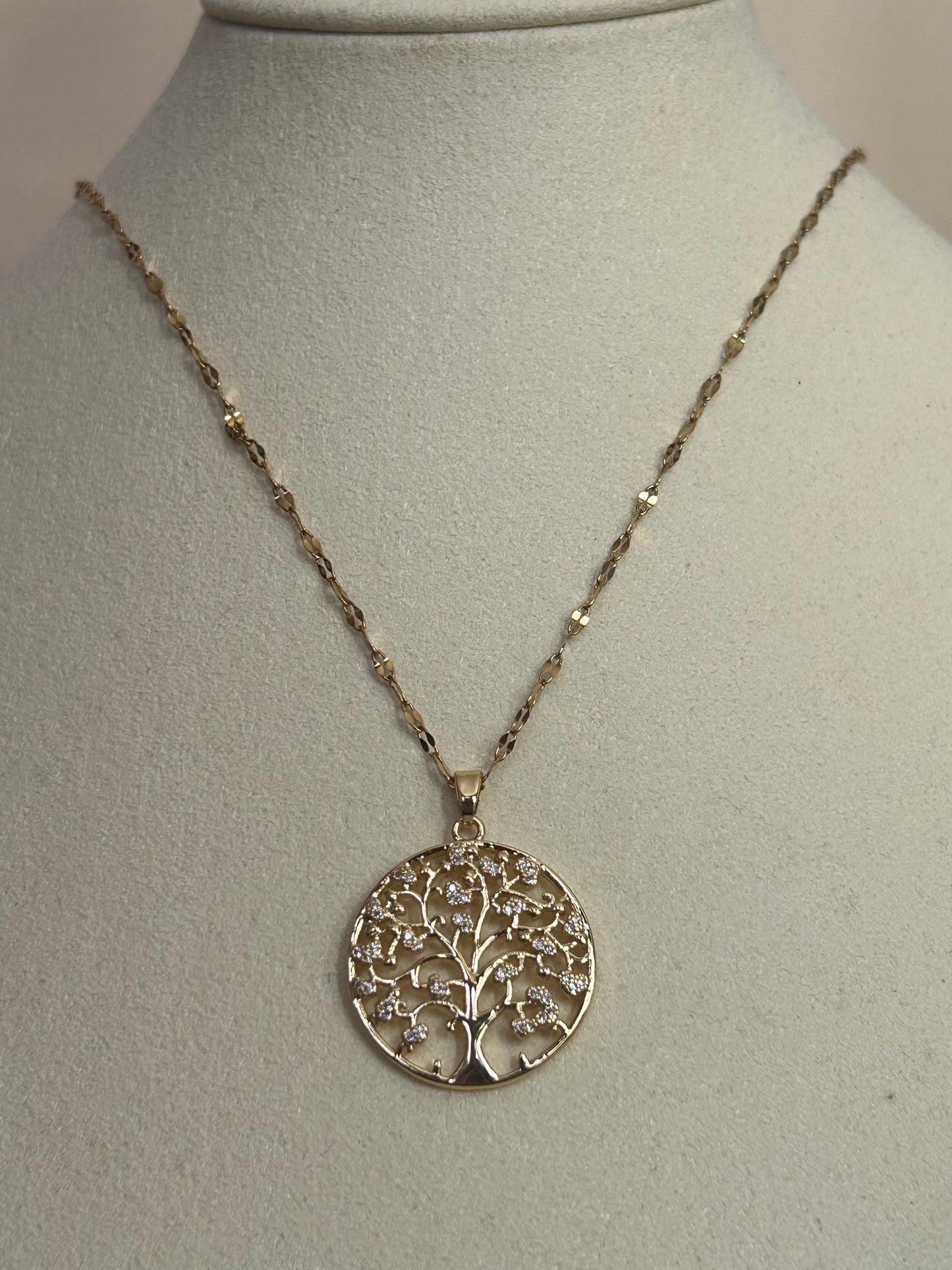 RVS Ketting Tree of Life | Beautiva Boutique