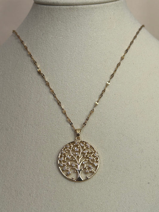RVS Ketting Tree of Life | Beautiva Boutique