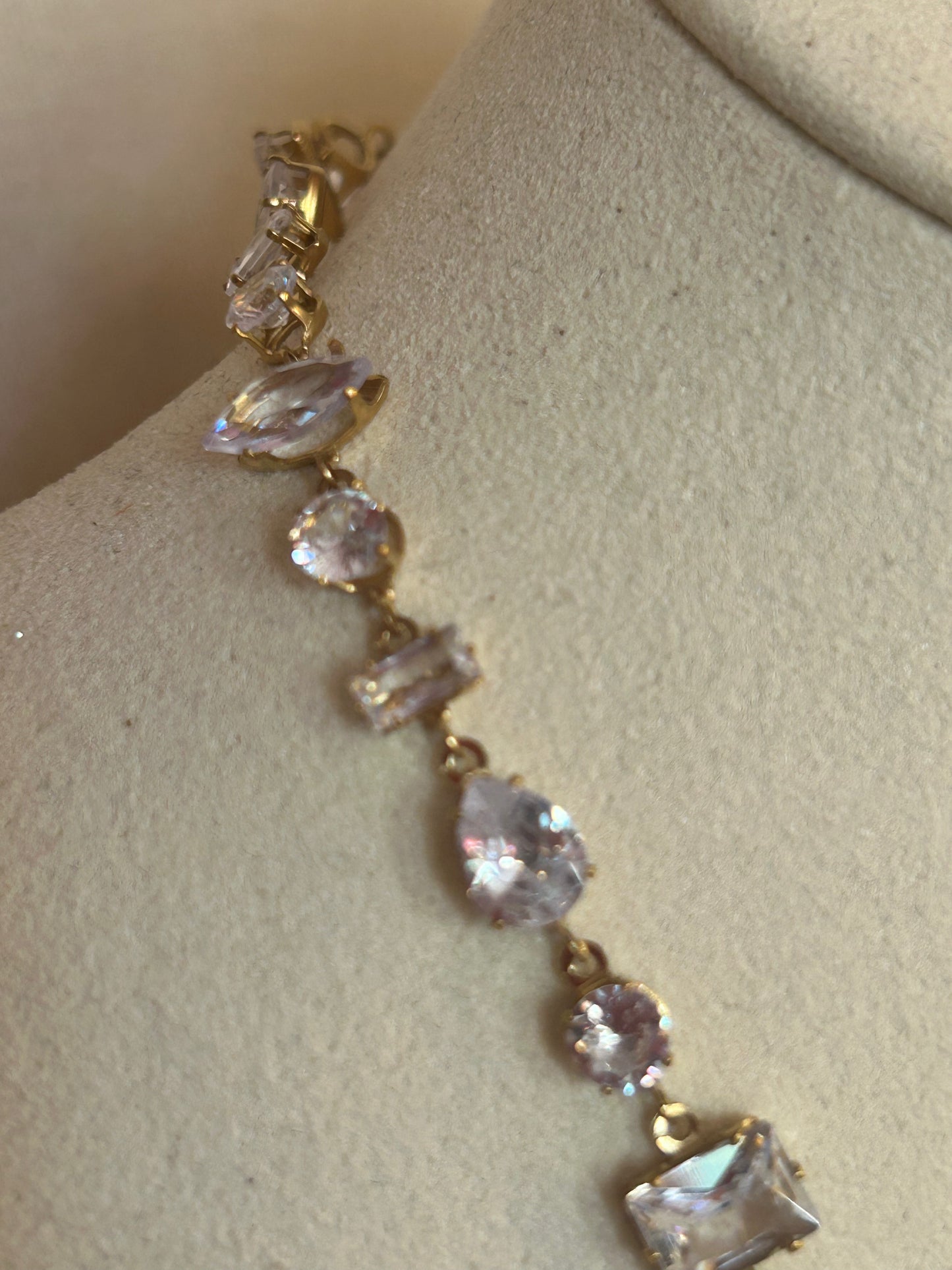 Prestige strassketting van roestvrij staal – een uitzonderlijke glans: |Beautiva Boutique