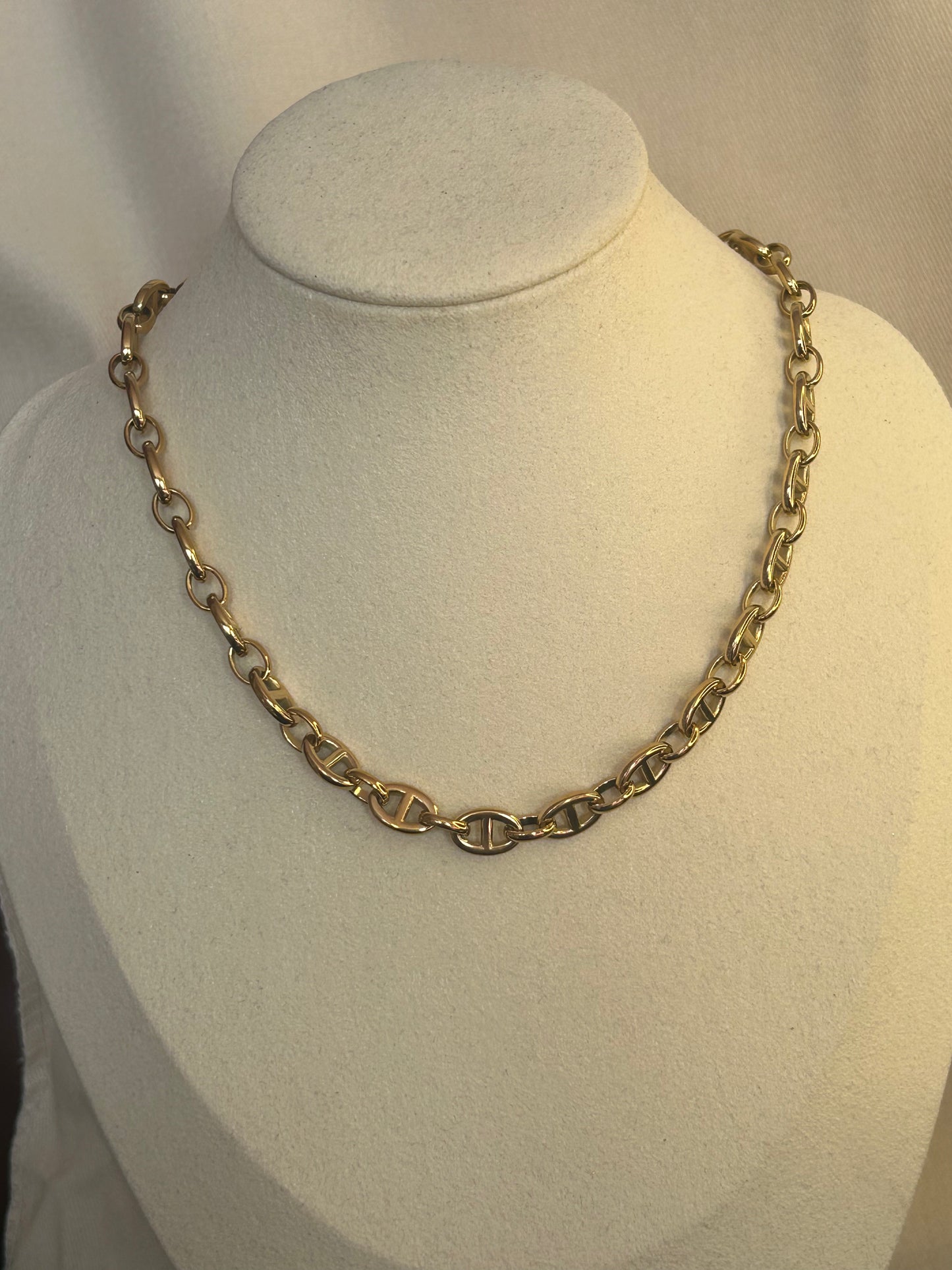 Marine schakelketting – Elegante ketting in maritieme stijl |Beautiva Boutique