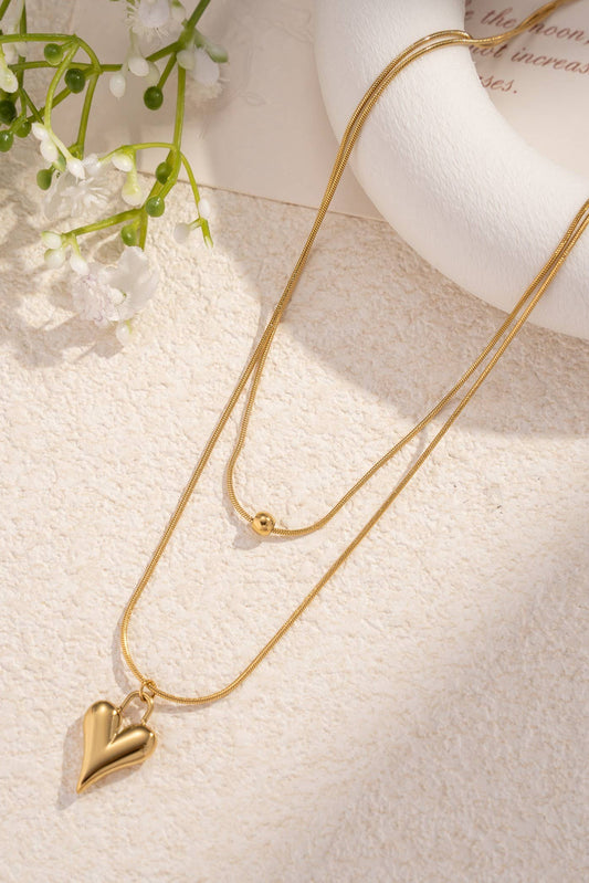 Roestvrij stalen sieraden set ketting en bijpassende oorbellen met strass steentje | Beautiva Boutique